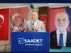 SAVAŞ’TAN BİRLİK BERABERLİK MESAJI: BİR ARADA GELECEK ADINA ORTAK  HAREKET EDECEĞİZ HBB BAŞKANI SAVAŞ SAADET PARTİSİ HATAY İL KONGRESİNE KATILDI