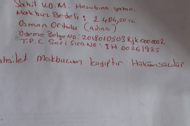 Kayıp ilanı