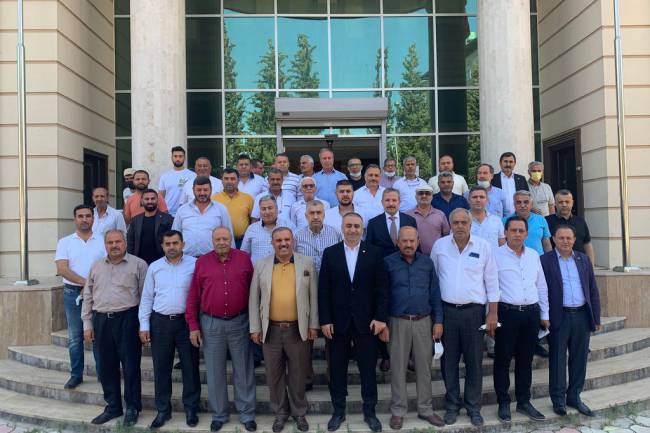 MHP Hatay Mİlletvekili Lütfi Kaşıkçı Sektör toplantılarına devam ediyor.