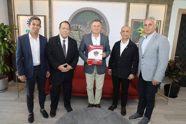 ATAKAŞ HATAYSPOR İLE CEBU FC KARDEŞ TAKIM OLDU BORDO-BEYAZLILARIN ÜNÜ ÜLKE SINIRLARINI AŞTI