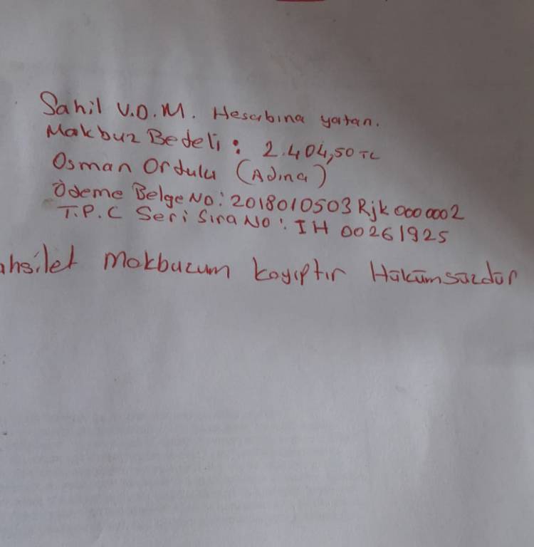 Kayıp ilanı