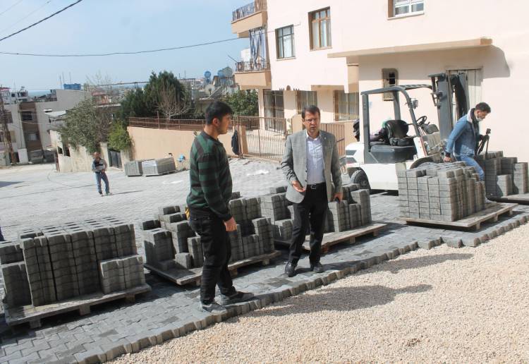 SAMANDAĞ BELEDİYE BAŞKANI AV. REFİK ERYILMAZ ÇALIŞMALARI YERİNDE İNCELEDİ