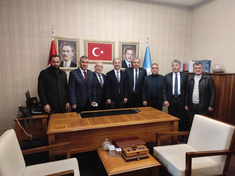 BAŞKAN YILMAZ, ANKARA’DA ZİYARETLER GERÇEKLEŞTİRDİ 