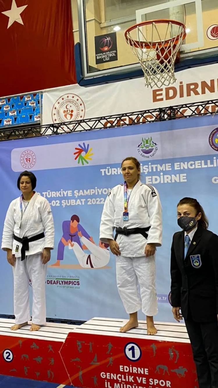 HATAY BÜYÜKŞEHİR BELEDİYESPORLU JUDOCU TÜRKİYE ŞAMPİYONU