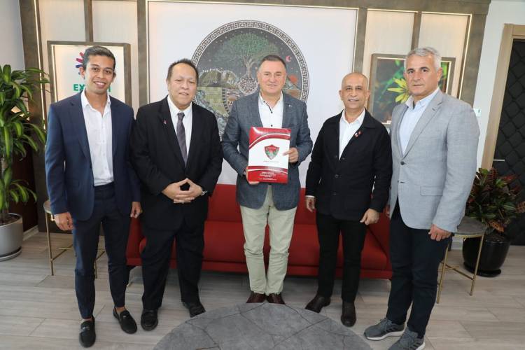 ATAKAŞ HATAYSPOR İLE CEBU FC KARDEŞ TAKIM OLDU BORDO-BEYAZLILARIN ÜNÜ ÜLKE SINIRLARINI AŞTI